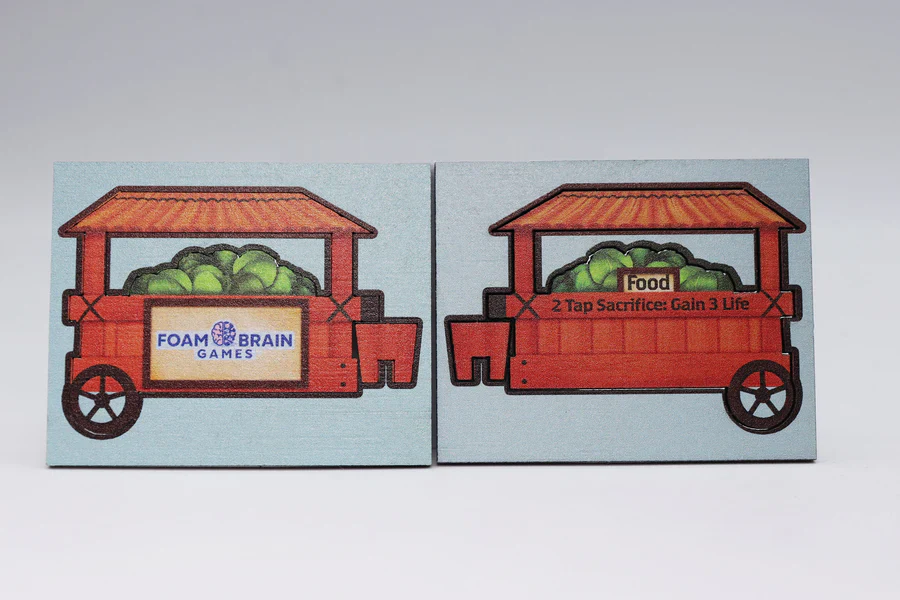 Foam Brain Games: Cabbage Cart Token - Image 4