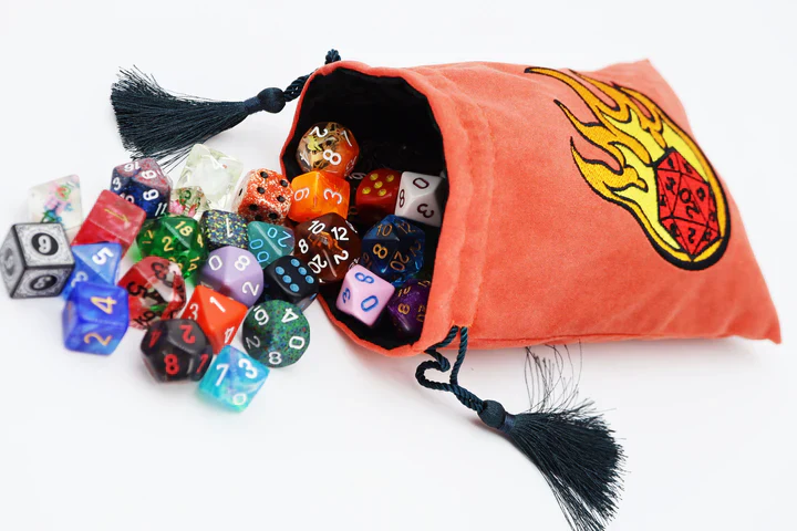 Foam Brain Games: Dice Bag - Dice Fireball - Image 3