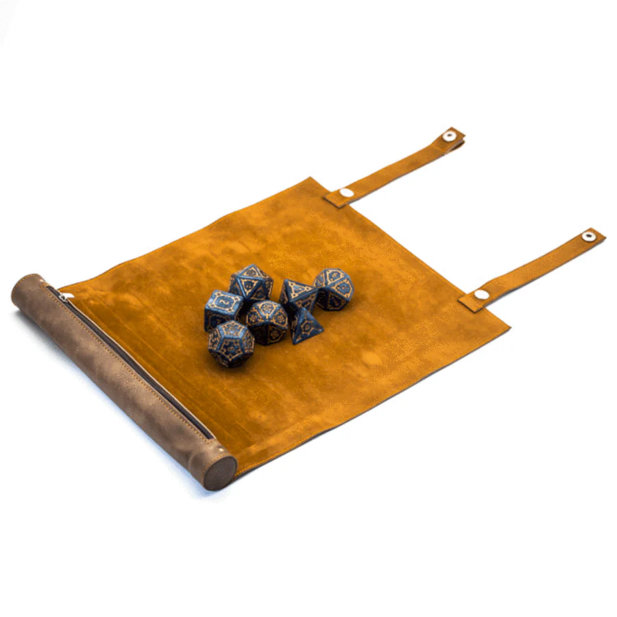 Foam Brain Games: Leatherette Roll-Up Dice Mat - Image 2