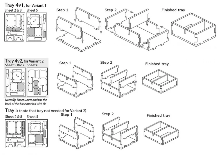 Folded Space: Board Game Insert for Cascadia - Image 3