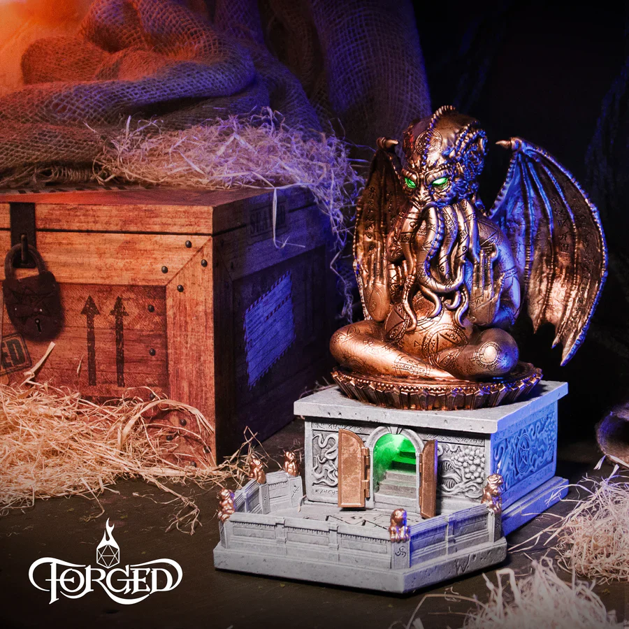 Forged Gaming: Call of Cthulhu Idol Dice Tower