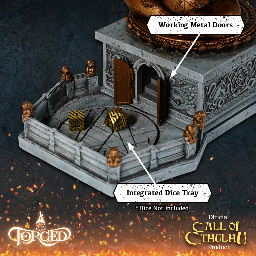 Forged Gaming: Call of Cthulhu Idol Dice Tower - Image 5