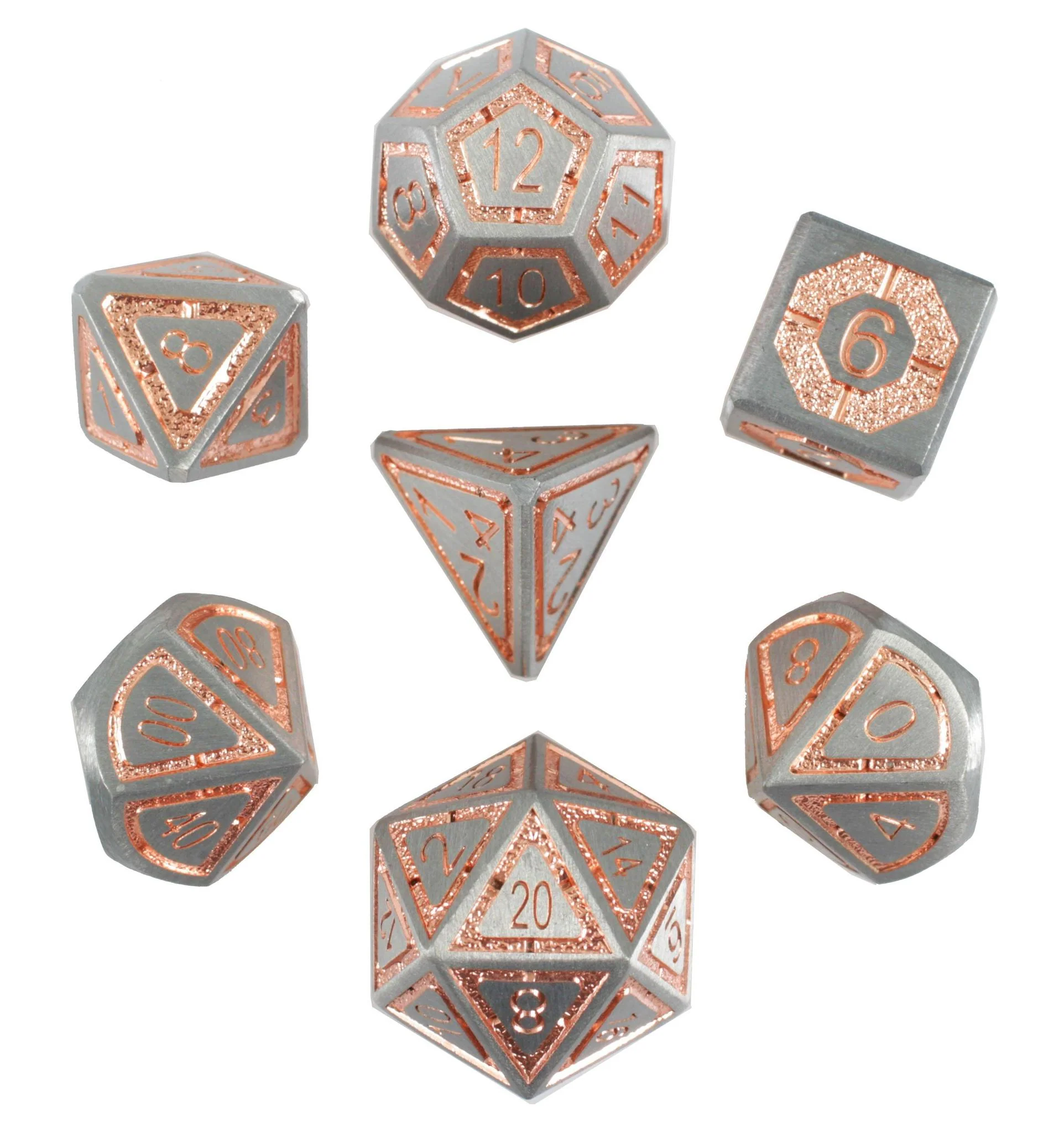 Forged Gaming: Celestial Artifact - Metal RPG Dice Set