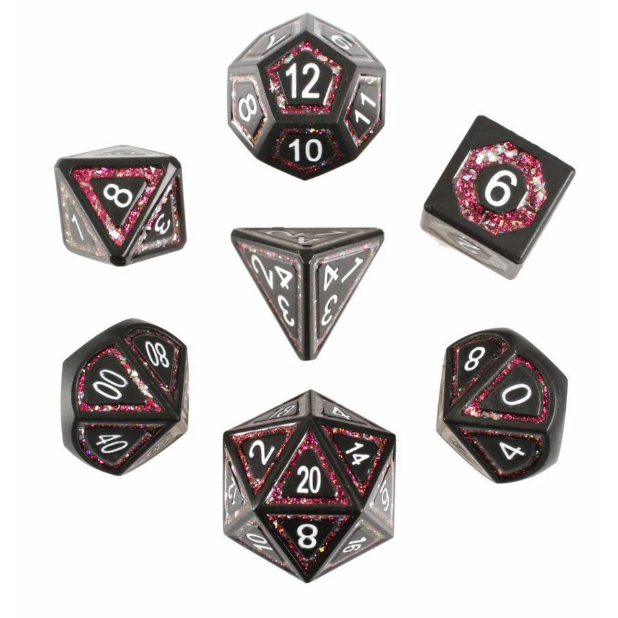 Forged Gaming: Dark Magik - Metal RPG Dice Set