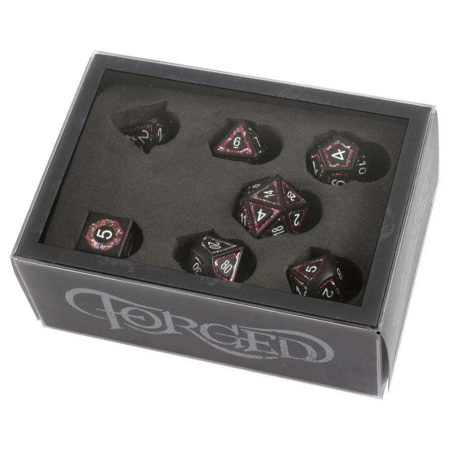 Forged Gaming: Dark Magik - Metal RPG Dice Set - Image 2