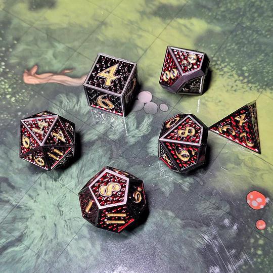 Forged Gaming: Dragon Scale - Apex Dragon - Metal RPG Dice Set - Image 2