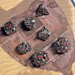 Forged Gaming: Fathomless Fate Hollow Metal RPG Dice Set - Image 2
