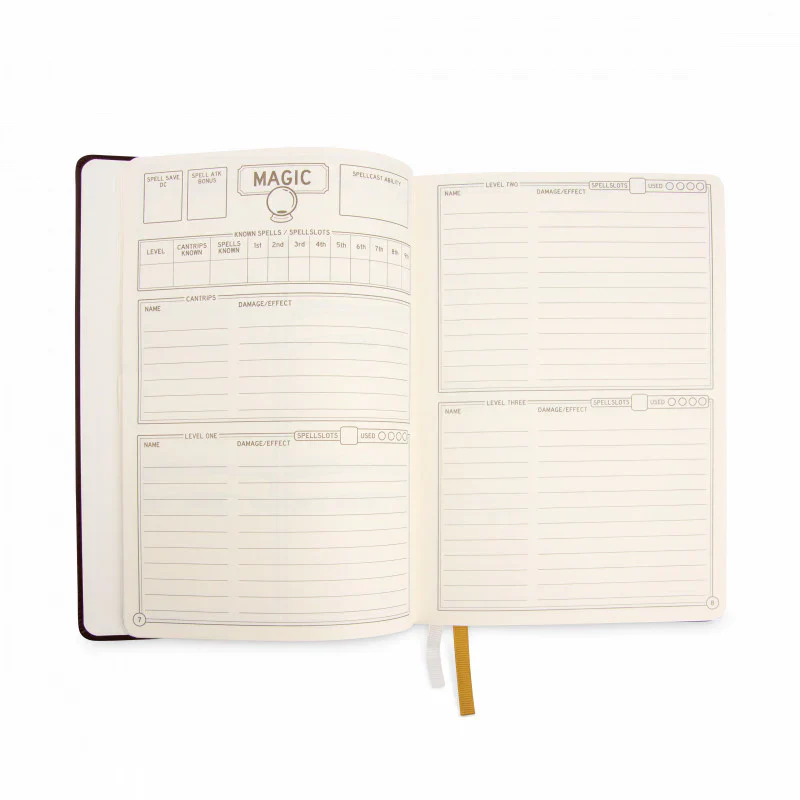 Forged Gaming: GlassStaff Player Journal - Black - Image 2