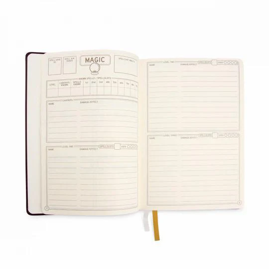 Forged Gaming: GlassStaff Player Journal - Blue - Image 2