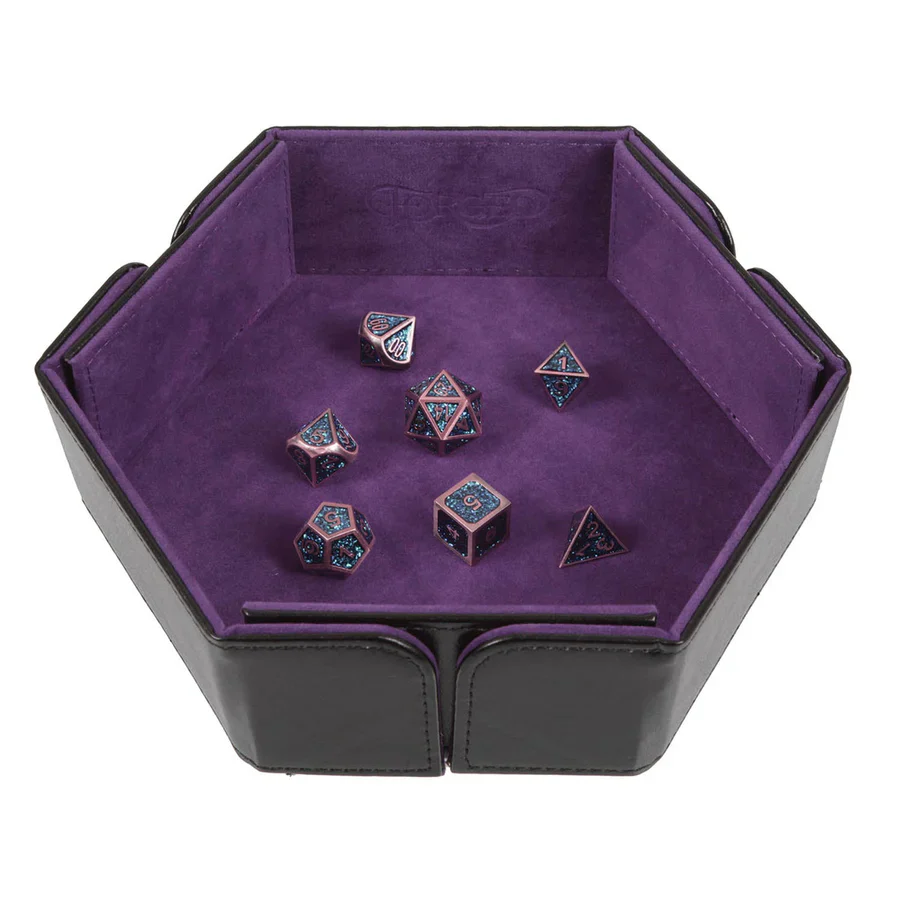 Forged Gaming: Hexagon Magnetic Folding Dice Tray - Image 2