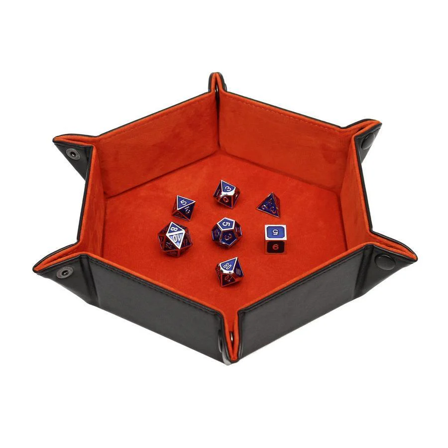 Forged Gaming: Hexagon Snap Folding Dice Tray - Image 5
