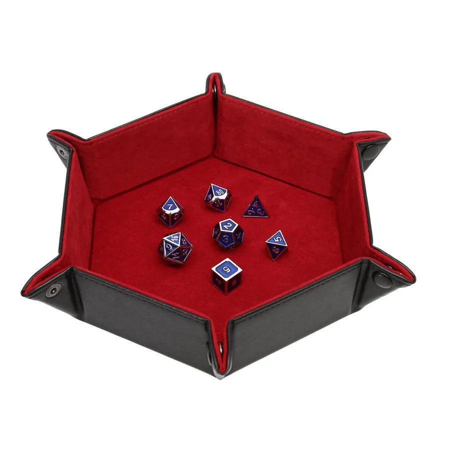 Forged Gaming: Hexagon Snap Folding Dice Tray - Image 8