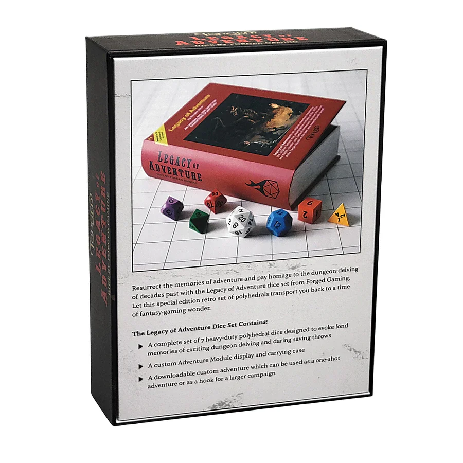 Forged Gaming: Legacy of Adventure Dice Set - Image 5