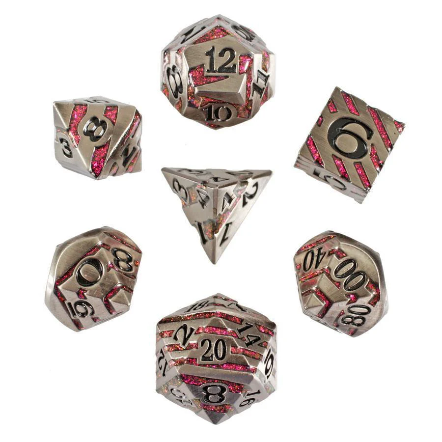 Forged Gaming: Molten Ore - 7 Set of Metal Dice