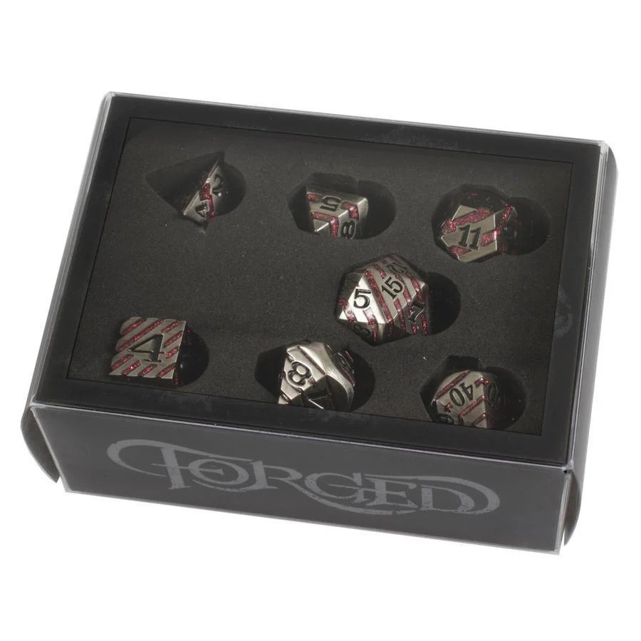 Forged Gaming: Molten Ore - 7 Set of Metal Dice - Image 2