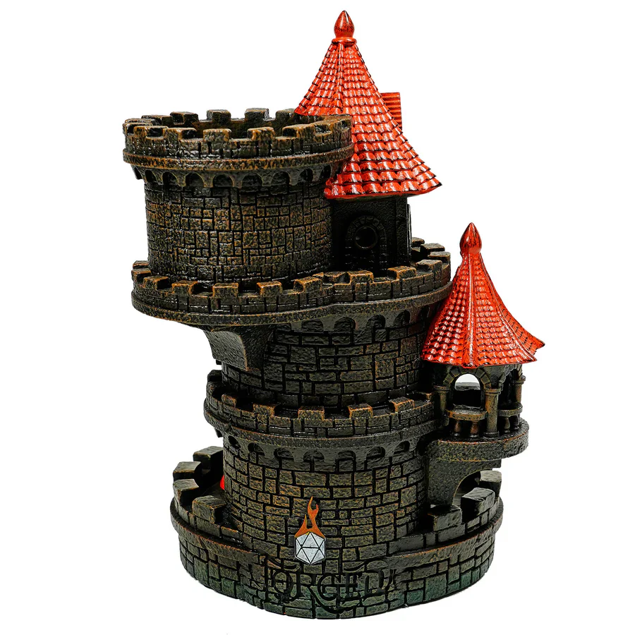 Forged Gaming: Red Wizard's Tower Dice Tower - Image 2