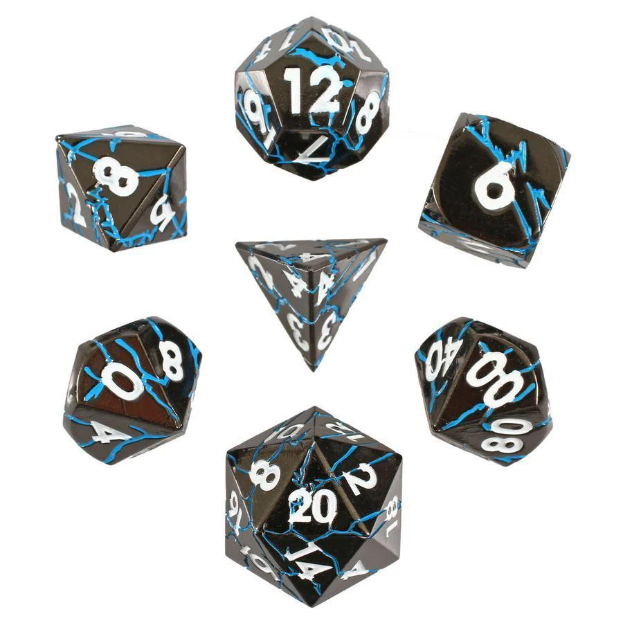 Forged Gaming: Tempest Magus - 7 Set of Metal Dice