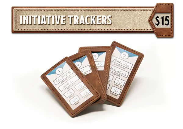 Forged Gaming: Ultimate Game Master Screen - Initiative Trackers