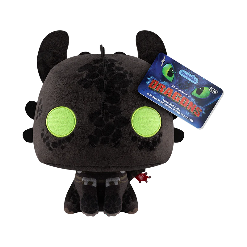 Funko Plush How to Train Your Dragon - Toothless Plush 7"