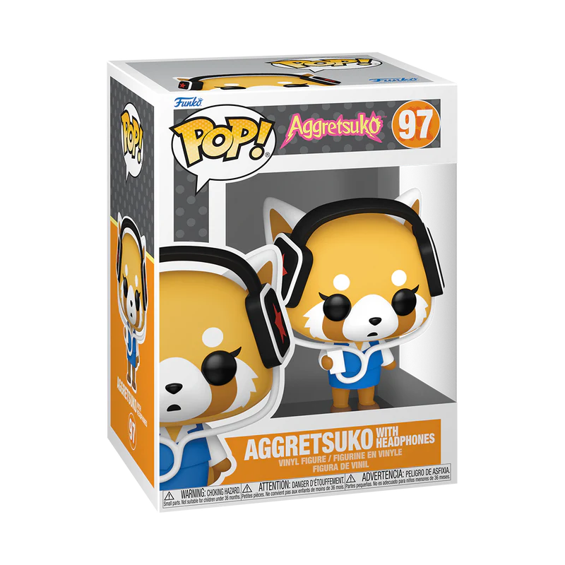 Funko Pop! Animation: Aggretsuko - with Headphones (#96) - Image 2