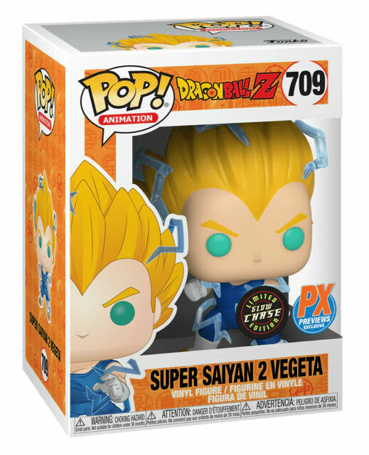 Funko Pop! Animation: DBZ Super Saiyan 2 - Vegeta (#709)