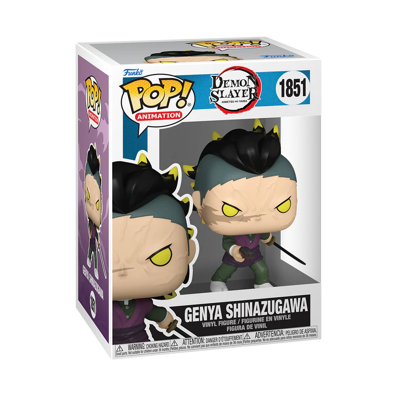 Funko Pop! Animation: Demon Slayer - Genya Shinazugawa (Demon Form) - Image 2