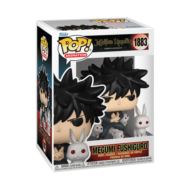 Funko Pop! Animation: Jujutsu Kaisen - Buddy Megumi Fushiguro w/ Rabbits (S5) - Image 2