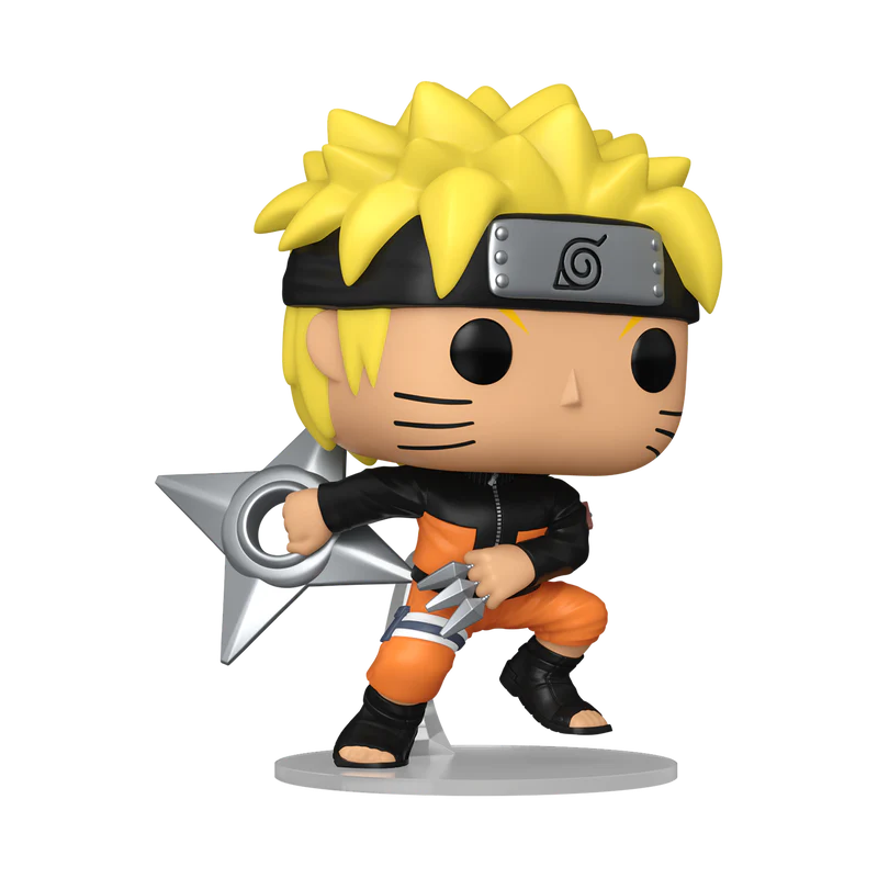 Funko Pop! Animation: Naruto Shippuden - Naruto Uzumaki w/ Kunai and Shuriken
