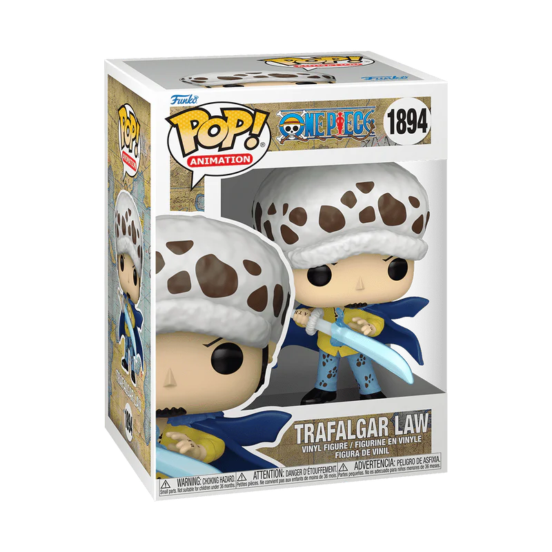 Funko Pop! Animation: One Piece - Trafalgar Law (S10) - Image 2