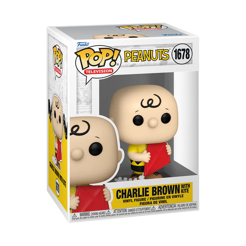 Funko Pop! Animation: Peanuts - Charlie Brown w/ Kite - Image 2