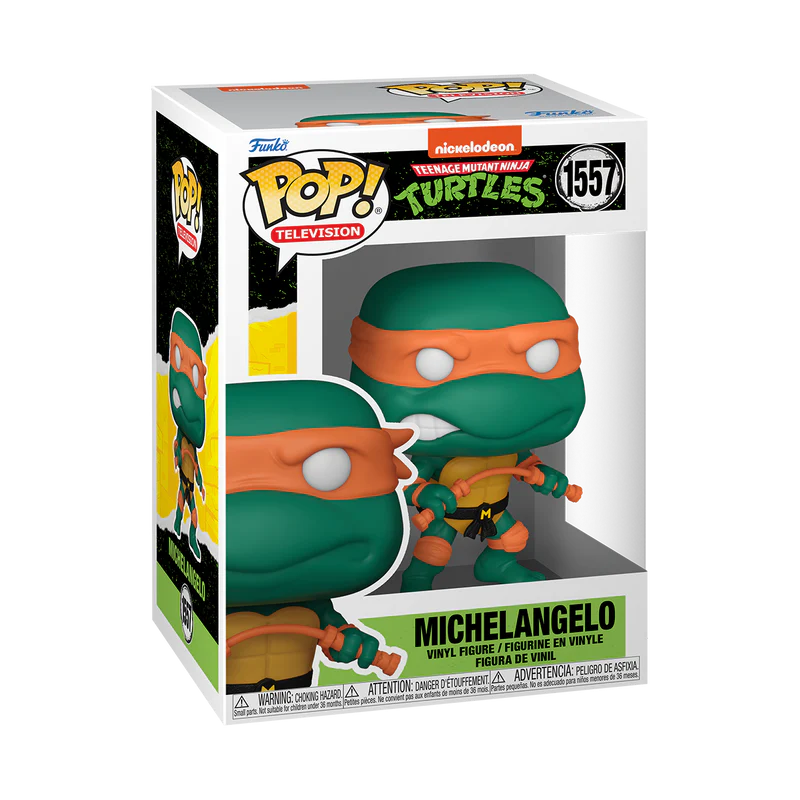 Funko Pop! Animation: Teenage Mutant Ninja Turtles - Michelangelo (#1557) - Image 2
