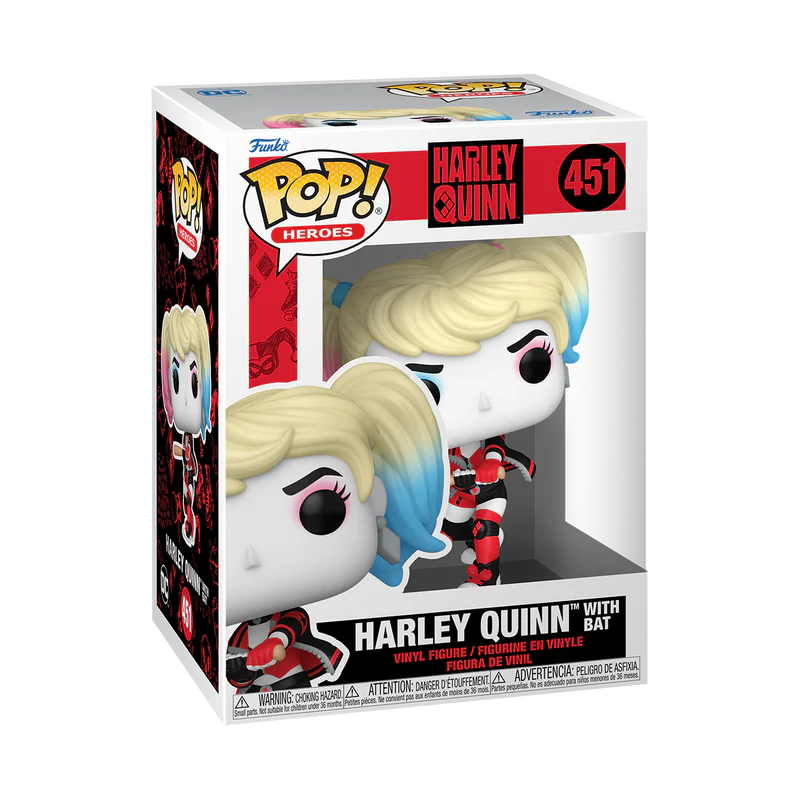 Funko Pop! DC Harley Quinn: Harley Quinn with Bat (#451)