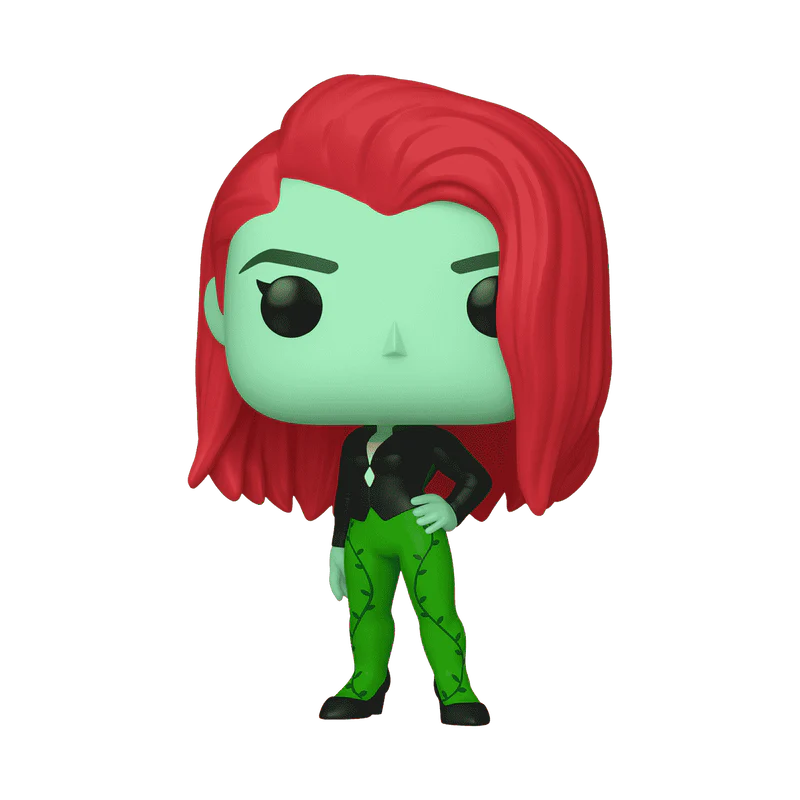 Funko Pop! DC Harley Quinn: Poison Ivy in Black Jacket (#495) - Image 2