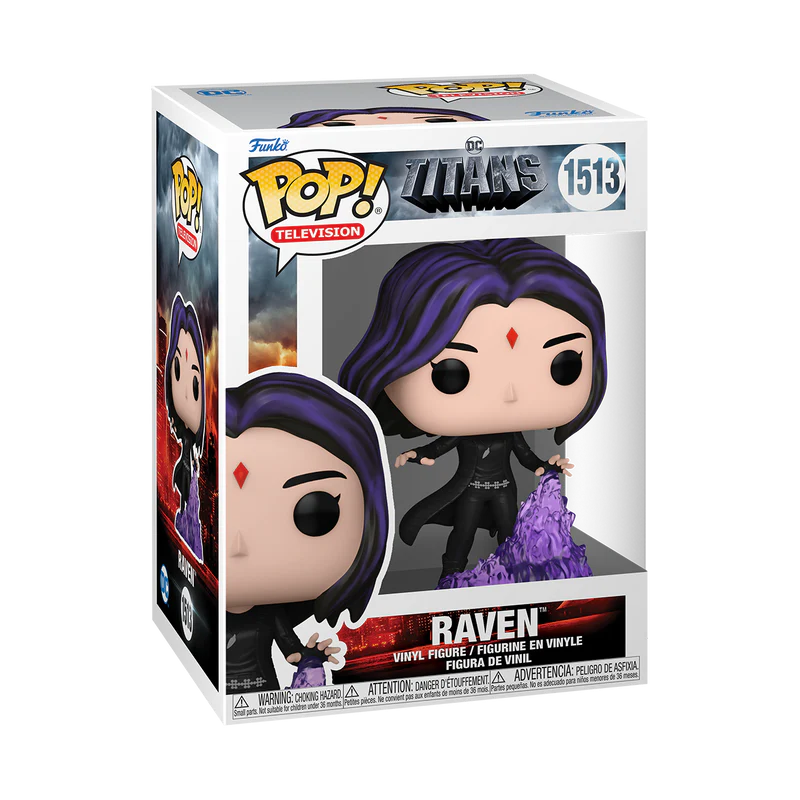 Funko Pop! DC Titans: Raven (#1513)