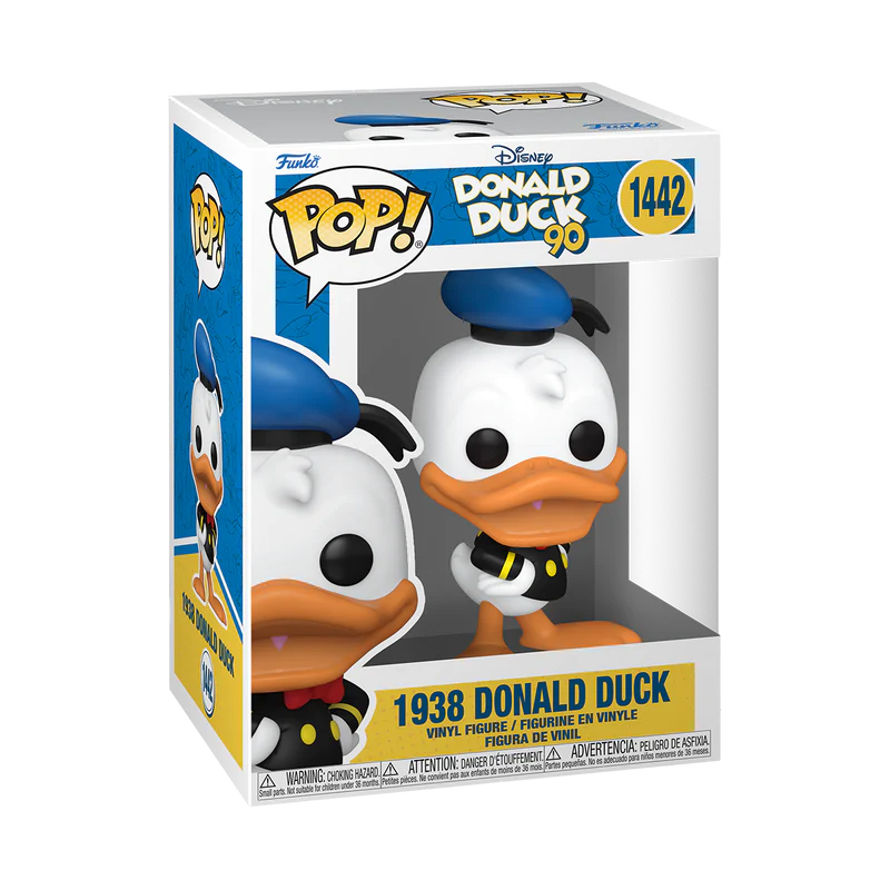Funko Pop! Disney: Donald Duck 90 - 1938 Donald Duck (#1442)