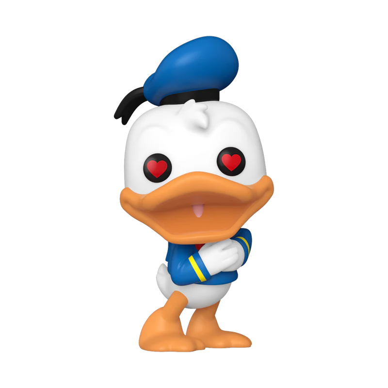 Funko Pop! Disney: Donald Duck 90 - Donald Duck with Heart Eyes (#1445) - Image 2