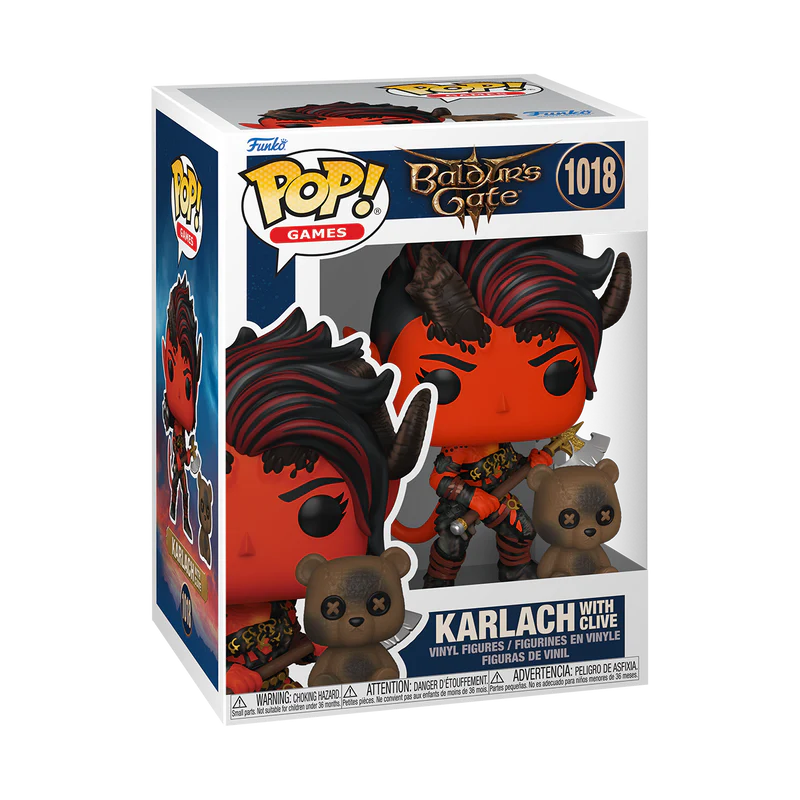 Funko Pop! Games: Baldur's Gate 3 - Buddy Karlach w/ Clive (#1018) - Image 2