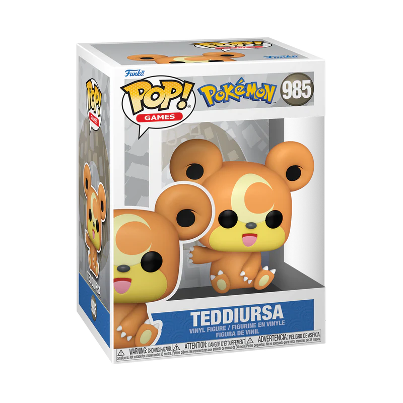 Funko POP! Games: Pokemon - Teddiursa (#985) - Image 2