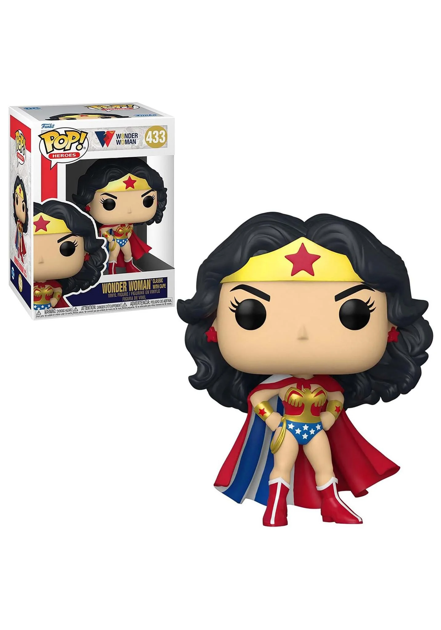 Funko Pop! Heroes: Wonder Woman 80th (Classic w/Cape)