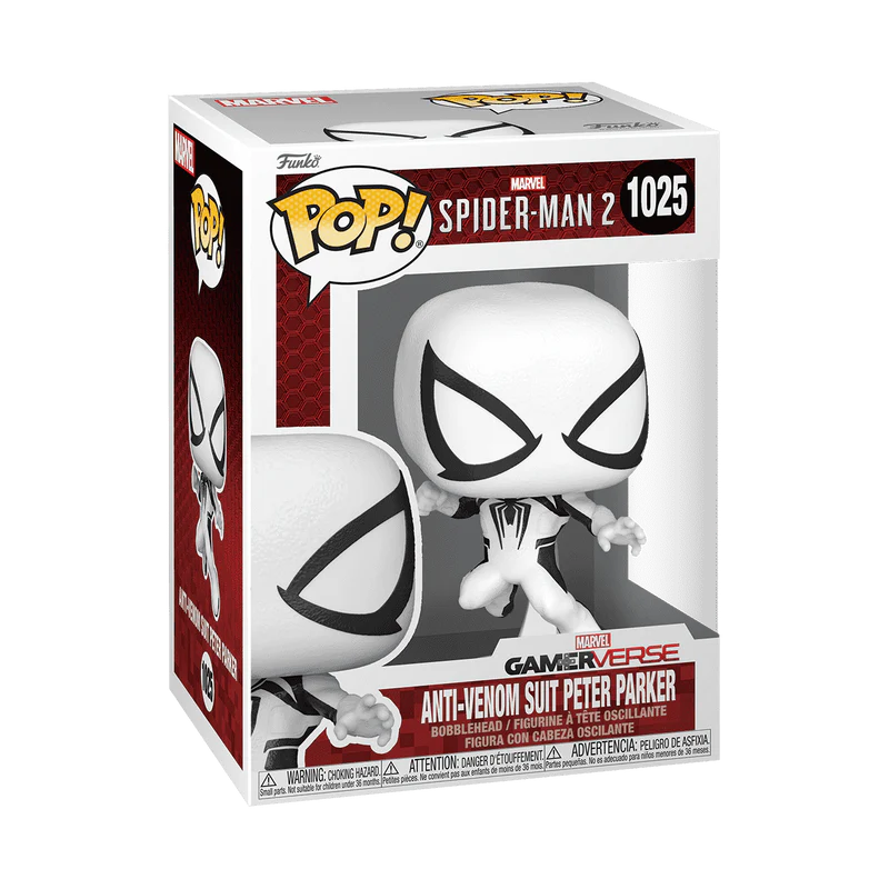 Funko Pop! Marvel: Gamerverse Spider-Man 2 - Anit-Venom Suit Peter Parker (#1025)