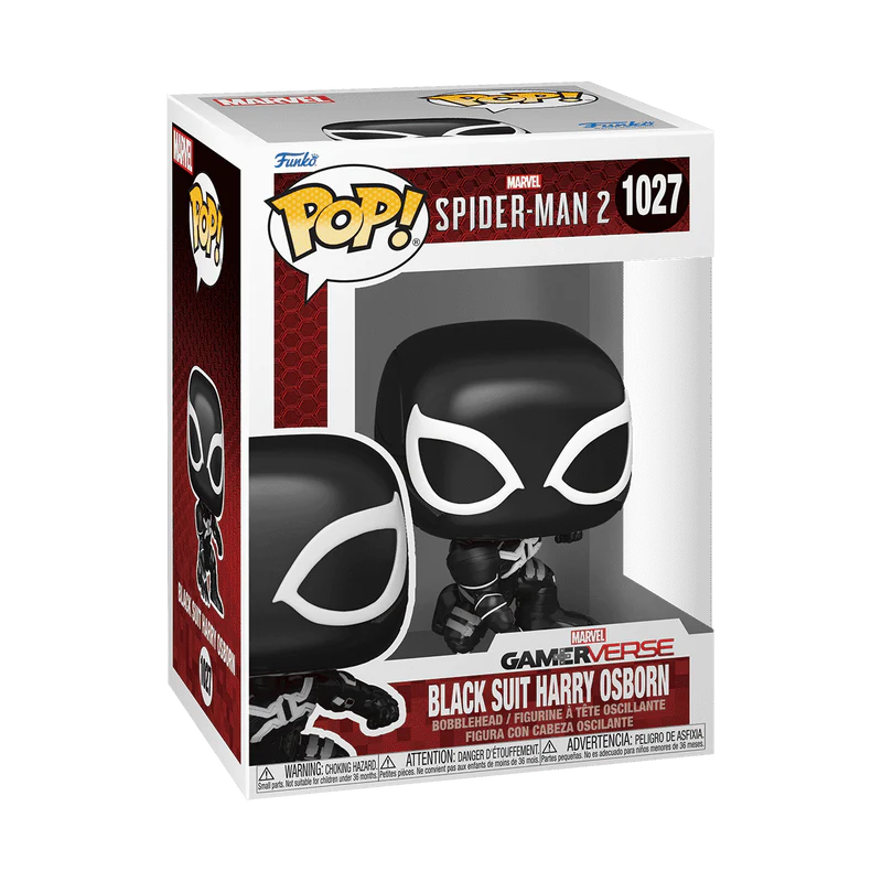 Funko Pop! Marvel: Gamerverse Spider-Man 2 - Black Suit Harry Osborn (#1027)
