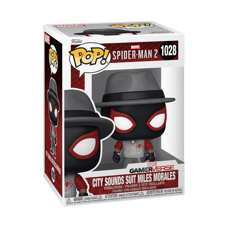Funko Pop! Marvel: Gamerverse Spider-Man 2 - City Sounds Suit Miles Morales (#1028)