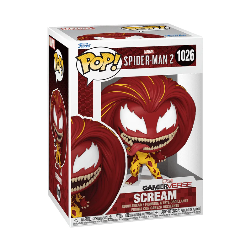 Funko Pop! Marvel: Gamerverse Spider-Man 2 - Scream (Mary Jane) (#1026)