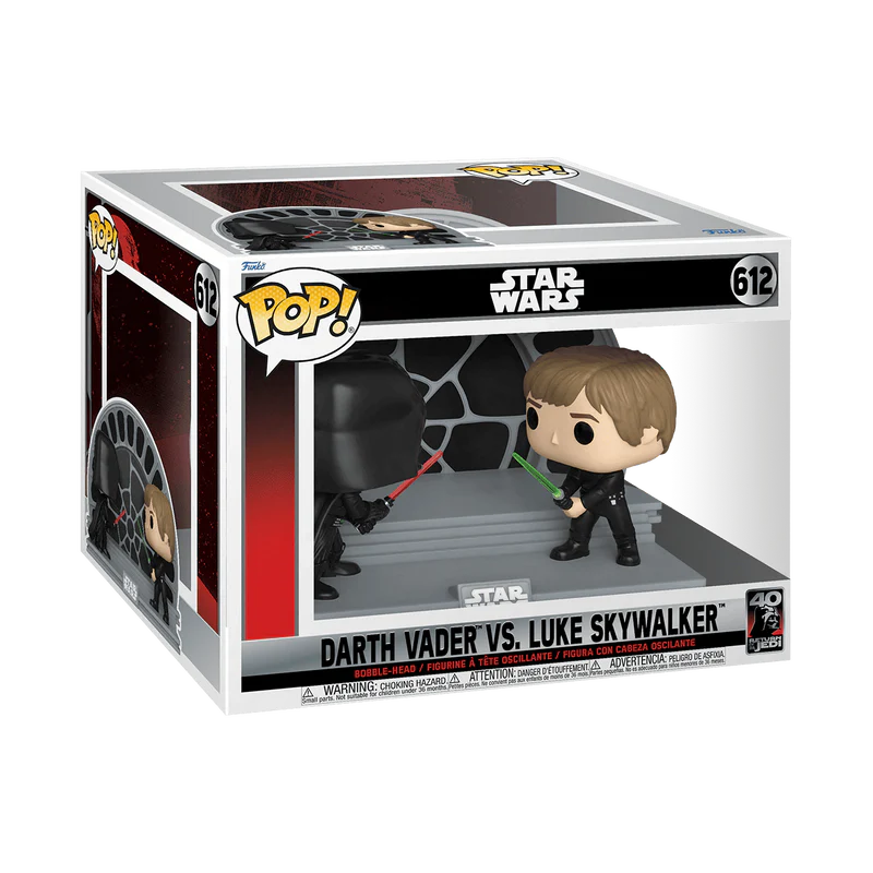 Funko POP! Moment - Star Wars: Darth Vader VS. Luke Skywalker - Image 2