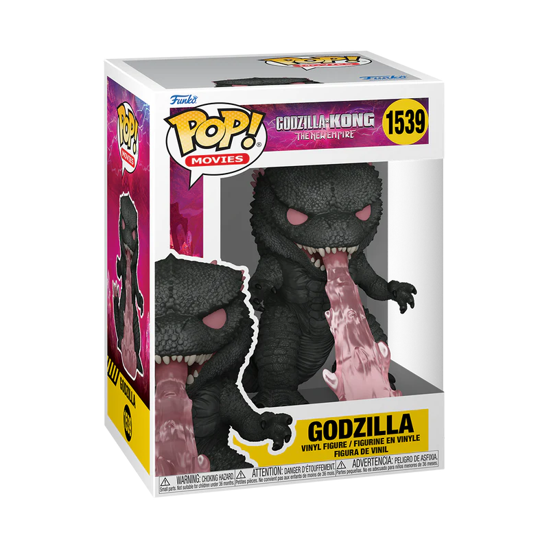 Funko Pop! Movies: Godzilla v Kong The New Empire - Godzilla with Heat-Ray (#1539) - Image 2
