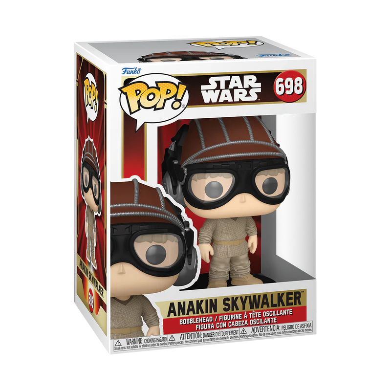 Funko Pop! Movies: Star Wars - Anakin Skywalker in Pod Racer Helmet - Image 2