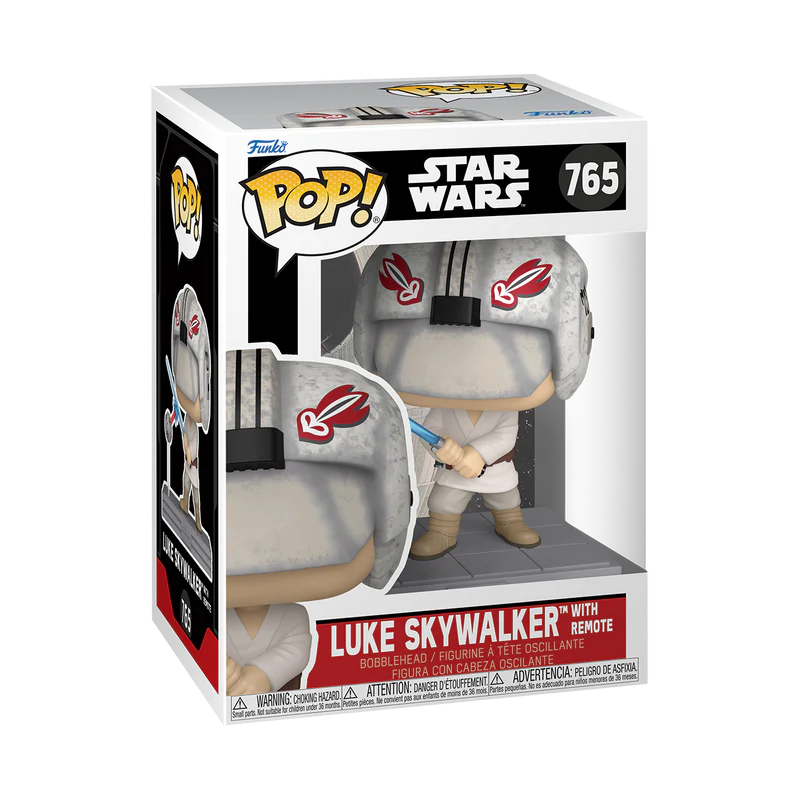 Funko Pop! Movies: Star Wars - Luke Skywalker with Remote - Image 2