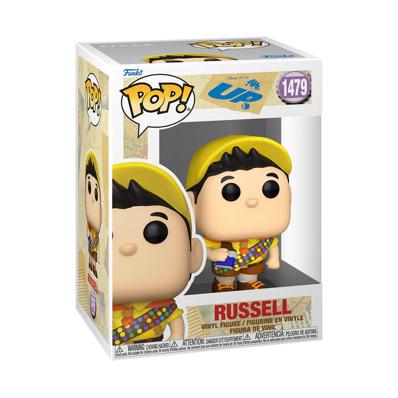 Funko Pop! Pixar: Up! - Russell with Chocolate Bar (#1479) - Image 2