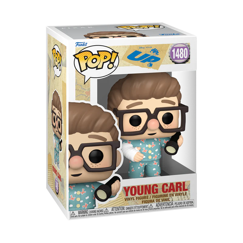 Funko Pop! Pixar: Up! - Young Carl (#1480) - Image 2