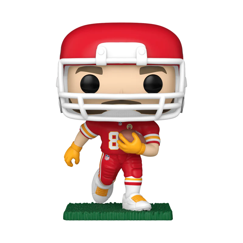 Funko Pop! Sports: NFL - Travis Kelce (Running) (Red and White Uniform)